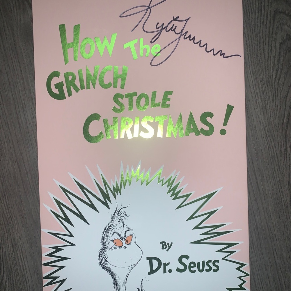 Kylie x The Grinch Signed PR BOX ONLY